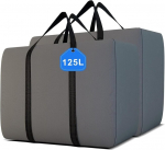 Sulankstomas krep&scaron;ys XXL Oxford, 2 x 125 L, pilkas