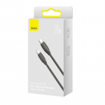 Baseus Jelly kabelis USB-C prie Lightning, 20W, 1,2m (juodas)
