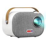 Projektorius Mini projektorius Blitzwolf BW-V2 LED 1080P Full HD WiFi Bluetooth Android (baltas)