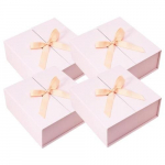 Dovanų dėžutės CHARMGIFTBOX su dangteliais, 20x20x10cm, 4 vnt.
