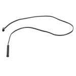 Ma&scaron;inos stalvir&scaron;io &bdquo;Bluetooth&ldquo; programos elektroninis laikrodis, skirtas magnetoreistiniam įrenginio kūno rengybos įrangos ekranui black