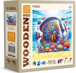 Medinė dėlionė, Egzotinė žuvis, woodencity, HE 0316-L