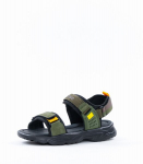 Sandalai berniukams 443712 01, žalias/ juodas