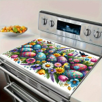 Velykų dekoracijos ir žaluma: patvari viryklės apsauga., 52*72cm