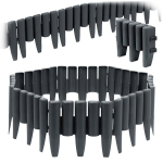 Plastikiniai sodo apvadai, Plonos 220 cm, PL-961