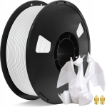PLA 3D spausdintuvo viela su priedais,  1 kg baltos spalvos