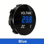 Skaitmeninis voltmetras ir ampermetras, Mėlyna