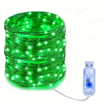 USB LED girlianda 200 lempučių, Žalias