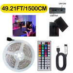 LED &scaron;viesos juosta su pultu, 49,21FT / 590,55 colio / 15M