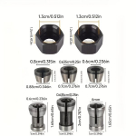 8 dalių kietmetalio grąžtų adapterių rinkinys, 6 vienetai komplekte