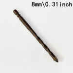 Karbidinis grąžtas plytelėms, betonui, metalui 8mm, 8 mm: 1 vnt (sausam ir &scaron;lapiam naudojimui)