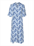 Vero Moda moteri&scaron;ka suknelė 10308001*04, baltas/mėlyna