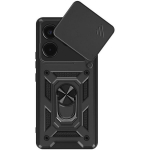 Korpusas Xiaomi Redmi Note 14 4G - Mayaxess - Atsparus smūgiams - Laikiklio žiedas - Kameros dangtelis