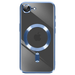 Coque - PRANE&Scaron;TI - iPhone 16e - Silikoninis Mėlynas - Apsauga Nuo Smūgių - Apsaugotas Kameros Blokas