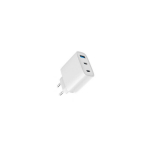 Evelatus 45W Max Fast Charger EU USB-C1 / USB-C1 / USB-A White