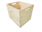 KALLAX medinė dėžė IKEA lentynoms
