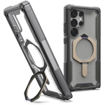 URBAN ARMOR GEAR Plasma XTE Dėklas Samsung Galaxy S25 Ultra Su Stovu (&bdquo;Sukurtas Samsung&ldquo;, sertifikuotas, Belaidis Įkrovimas)