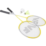 Badmintono rinkinys VICFUN SET B - Raketes ir golfo kamuoliukas Geltona