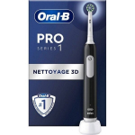 Elektromobili dantų &scaron;epetėlis - Oral-B - Pro Series 1 - Juodas - Įkroviklis įtrauktas - Profesionalus laikmatis