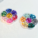 Akmenukai rankdarbiams, 7-color set No.1