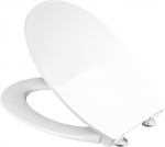 SLIM klozeto sėdynė, skirta ROCA MITOS laisvai pastatomam klozetui su kietais klozeto sėdynės tvirtinimo elementais