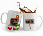South Park puodelis su Jūsų vardu