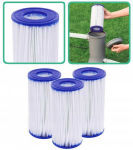 3x baseino siurblio filtras bestway filtro įdėklas 58012 | iii tipas