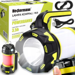 Heckermann akumuliatorinis prožektorius-&scaron;viestuvas Led powerbank Usb 8000mah