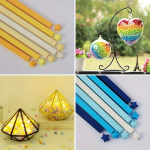 Origami juostelės, 540PCS-Blue+Purple