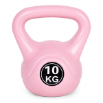 Kettlebell virdulys 10 kg mank&scaron;tai hantelis kamuolys kettlebell apkrova fitness pink ModernHome