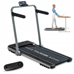 Sulankstomas bėgimo takelis po lova namams 12km/h elektrinis Lcd ekranas garsiakalbis