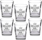 Stiklinės viskiui 6 x 250 ml su graviruote dovana