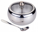 Cukrinė i&scaron; nerūdijančio plieno + &scaron;auk&scaron;telis, auk&scaron;ta kokybė, 560 ml