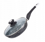 Zilner keptuvė 18cm aliumininė su dangčiu 7120