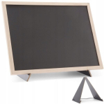 Informacinis reklaminis meniu stendas su pagrindu