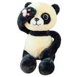 Pliu&scaron;inė panda su magnetais 23cm