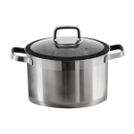 CASSEROLE WITH LID 18X11.5 3L DOMOLETTI