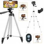 Tripod telefono stovas su lanksčiu laikikliu, auk&scaron;tas fotografijos rinkinys