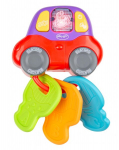 Interaktyvus žaislas su garso ir &scaron;viesos efektais Playgro Beep And Play Keys 6389065