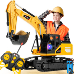 "Heckermann RC" nuotoliniu būdu valdomas ekskavatorius-žaislas Z6809A