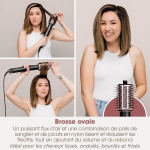 2 in 1 Hair Dryer & Blow Styler - SHARK FLEXSTYLE - HD426EU - 3 Accessories - Black and Rose Gold - 1400 W