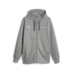 Laisvalaikio džemperis vyrams PUMA BMW MMS Hdd Sweat Jacket Medium Gray - 62122103, pilkas