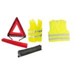 Safety Pack - HTC EQUIPEMENT - 1 warning triangle + 2 XL adult safety vests