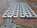 Aliumininiai užvažiavimo trapai off-road, itin tvirti, sustiprinti, 150 cm, vir&scaron; 3.5 t