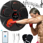 Music boxing machine bluetooth led tvirtinama prie sienos 9 režimai + pir&scaron;tinės