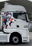 Lipdukai Man Tgx Tga liūto galvos