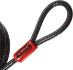 Abus kilpinis trosas Cobra 10/200, juodas, 200 cm, 11167
