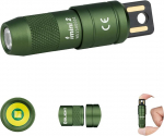 Olight Imini 2 mini led usb įkraunamas žibintuvėlis raktų pakabukas su magnetiniu pagrindu, 50lm 19.5g eos raktų pakabuko rankinis žibintas, ipx6 mažas žibintuvėlis stovyklavimui, lauke, avarinėms situacijoms (od green)