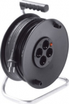 Bachmann 4-lizdis 25m kabelio ritė su apsauginiu jungikliu