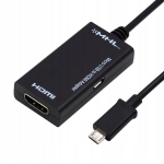 Mhl adapteris Micro Usb į Hdmi Fullhd 1080p Tv kabelis